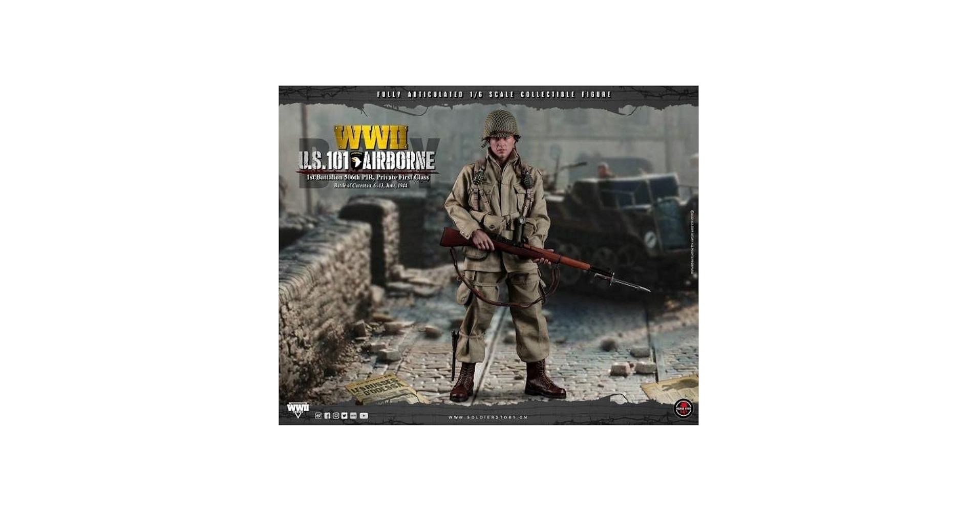 Amazon | Soldier Story 1/6 WWII アメリカ陸軍 第101空挺師団